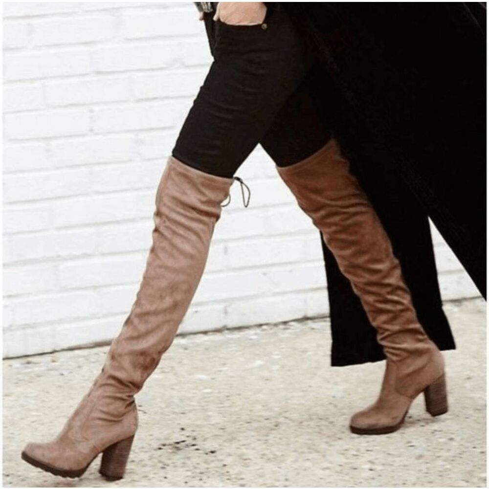 NWOB FREE PEOPLE North Star Over The Knee Boot Size 37 (US 6.5)